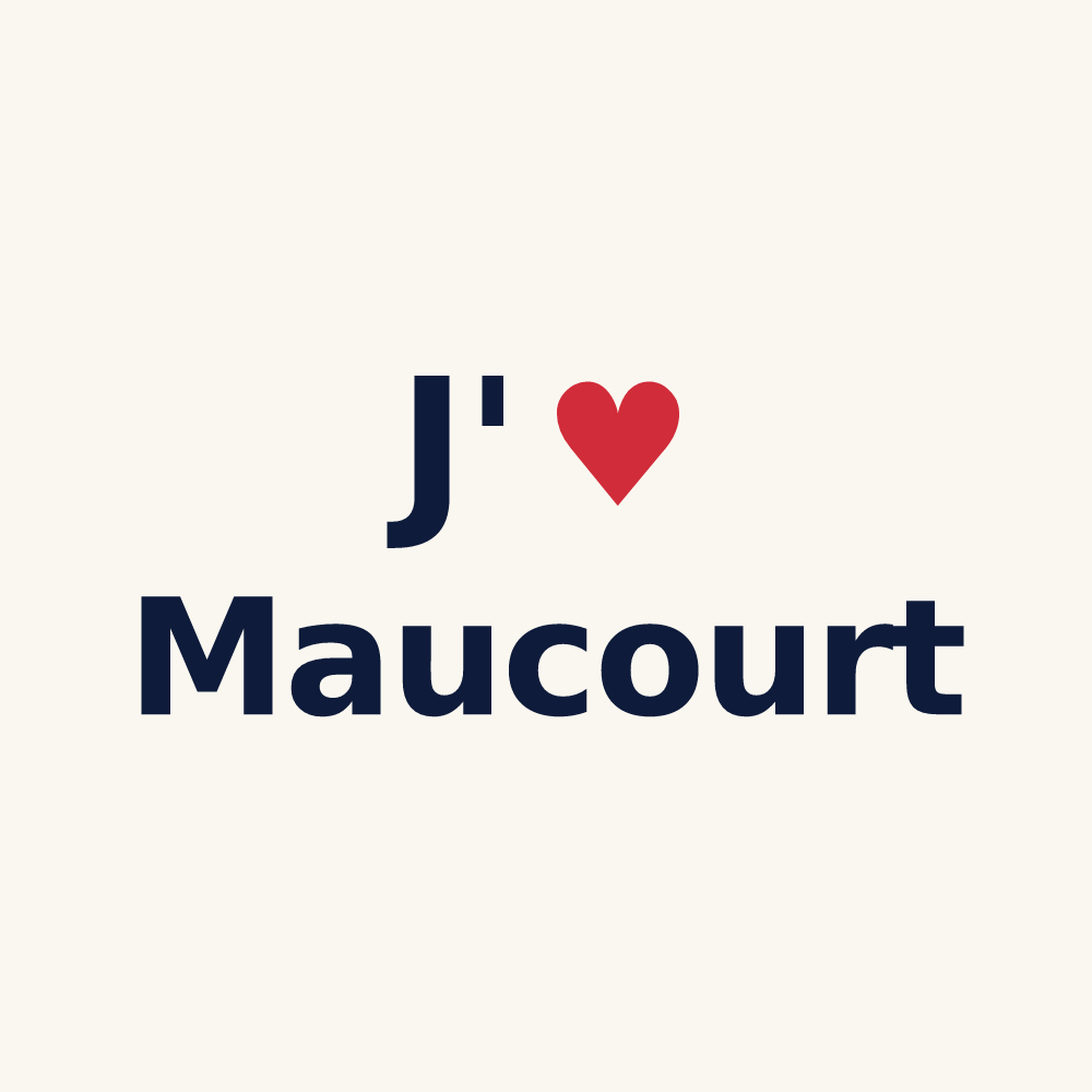 Tasse personnalisée Maucourt — design J'aime Maucourt