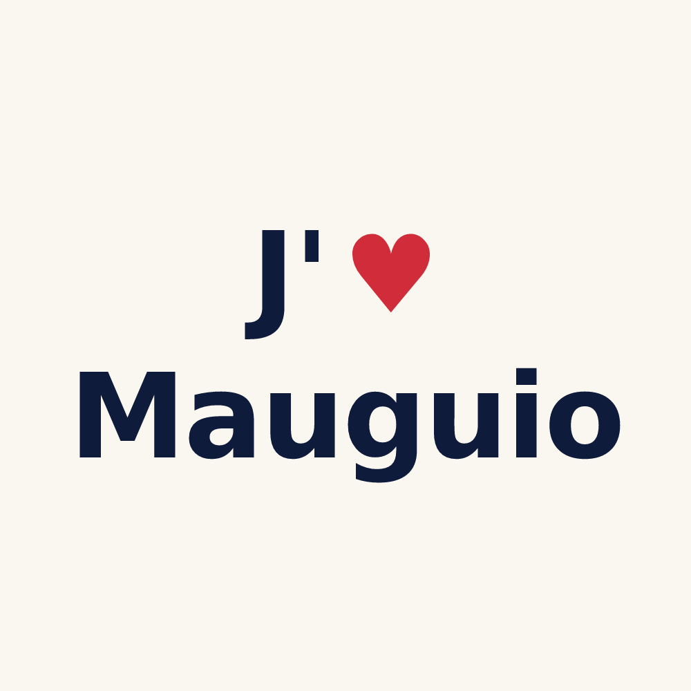 Tasse personnalisée Mauguio — design J'aime Mauguio
