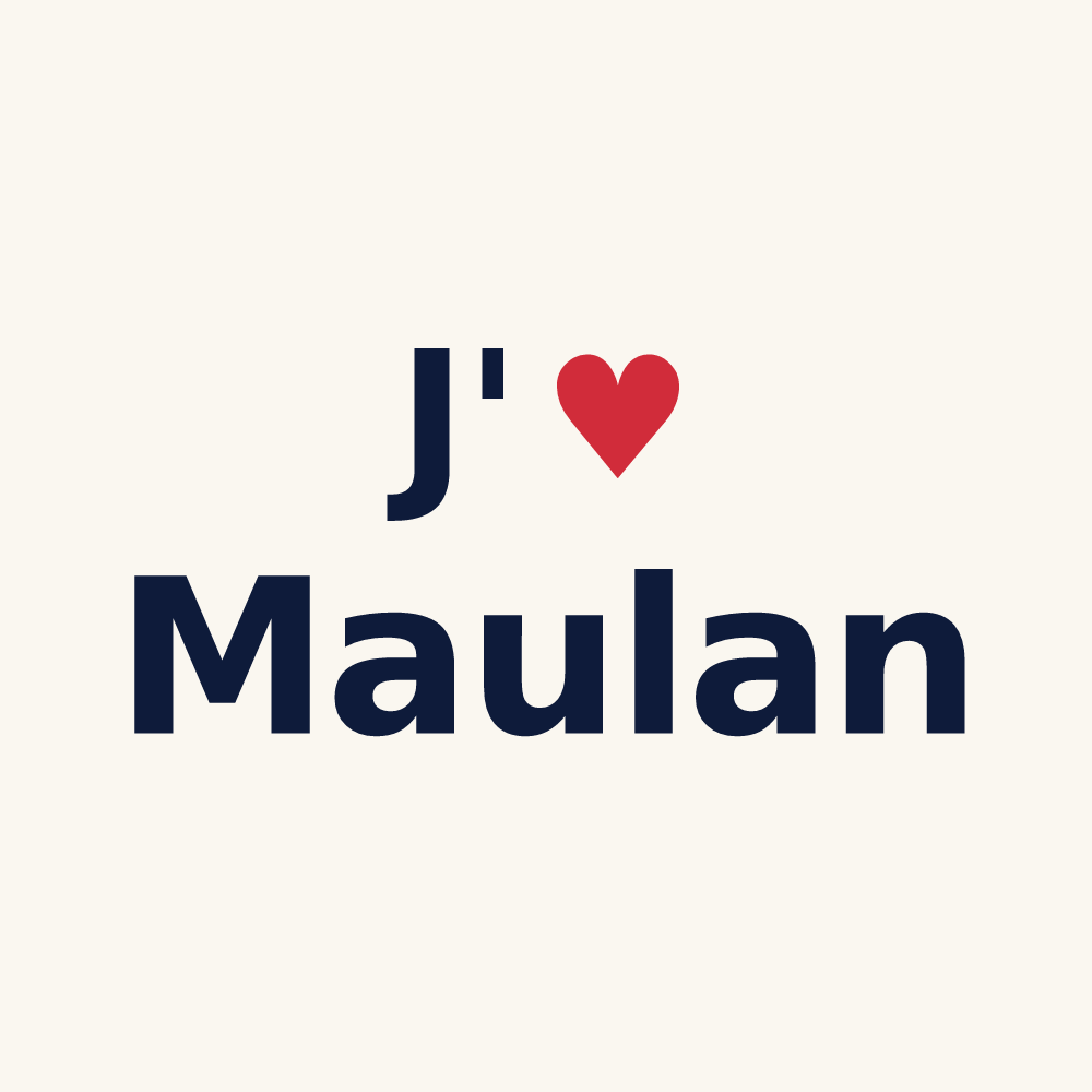 Tasse personnalisée Maulan — design J'aime Maulan