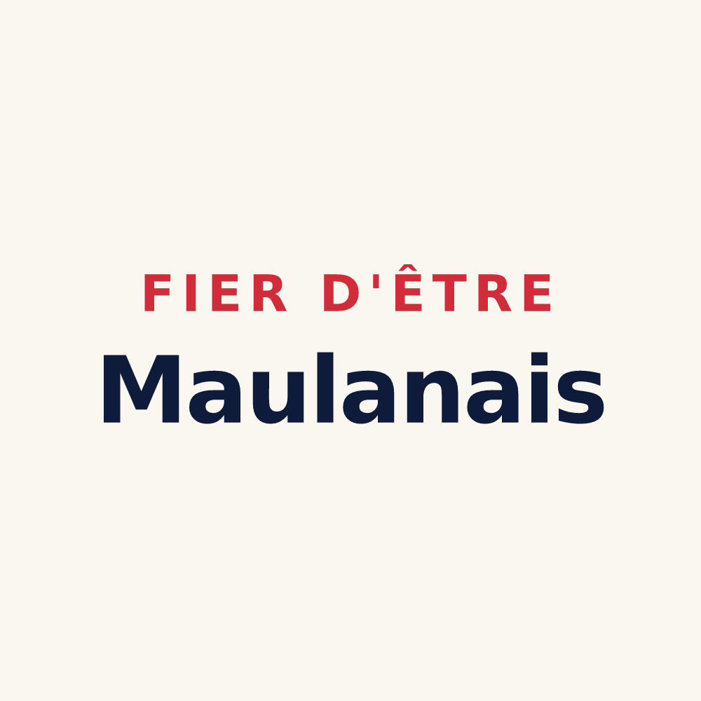 Tasse « Fier d'être Maulanais » — design pour Maulan