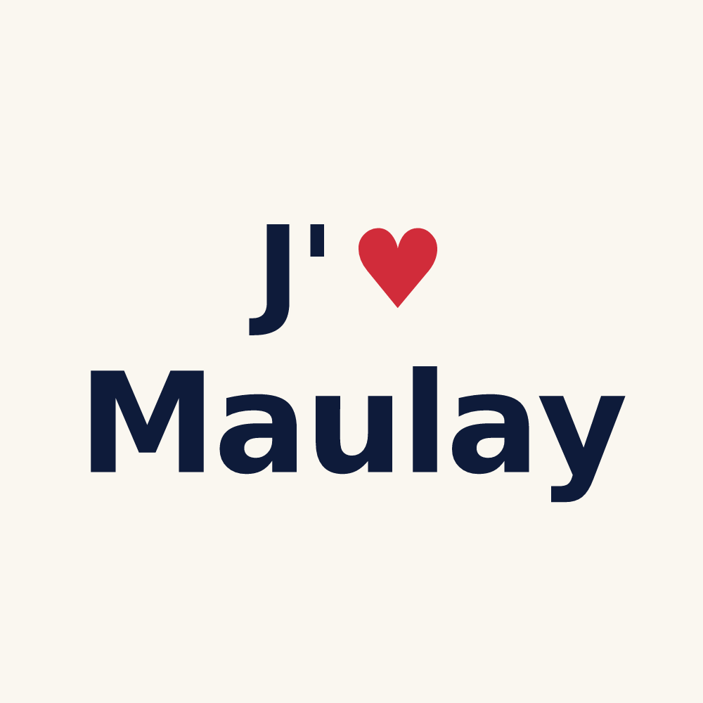 Tasse personnalisée Maulay — design J'aime Maulay