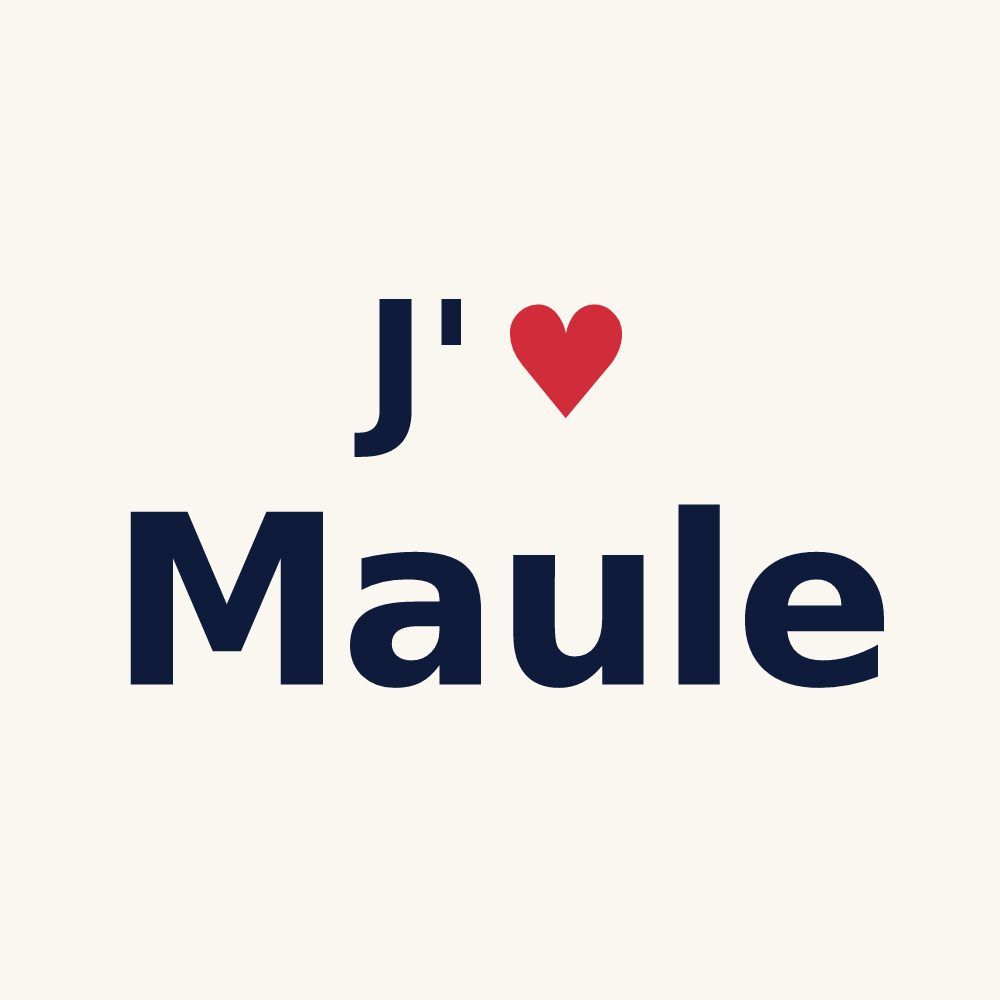 Tasse personnalisée Maule — design J'aime Maule
