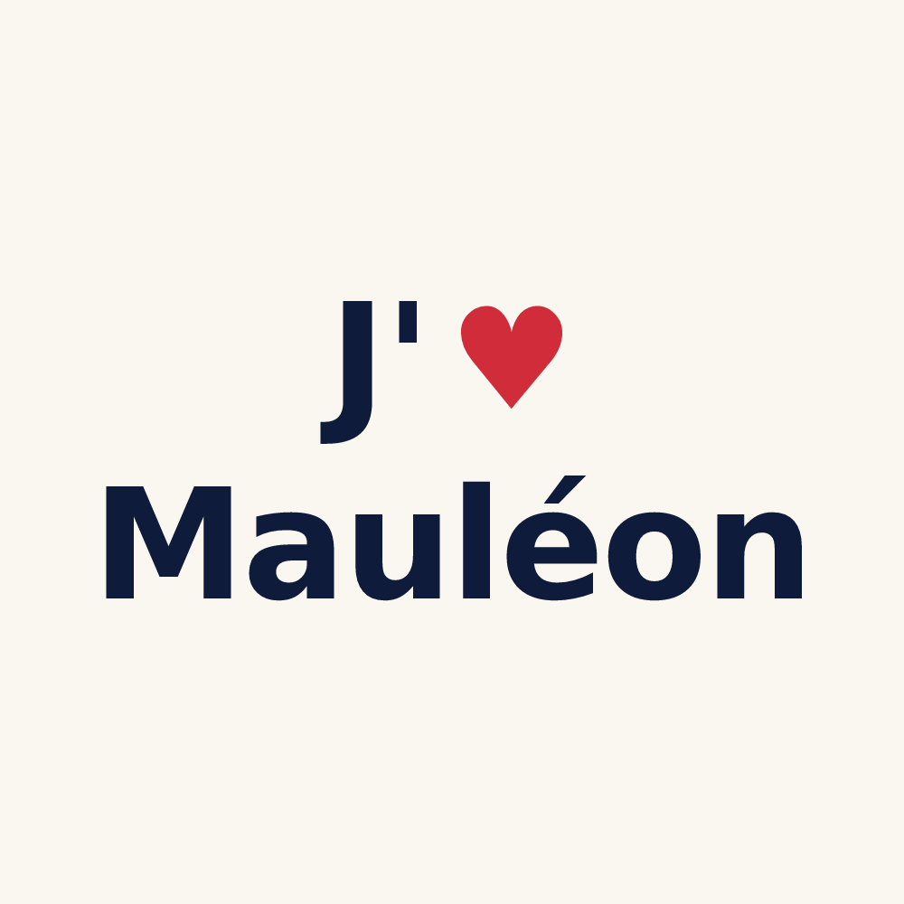 Tasse personnalisée Mauléon — design J'aime Mauléon