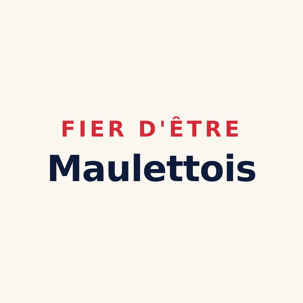 Tasse « Fier d'être Maulettois » — design pour Maulette