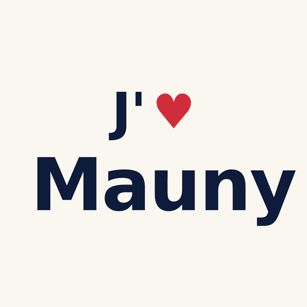 Tasse personnalisée Mauny — design J'aime Mauny
