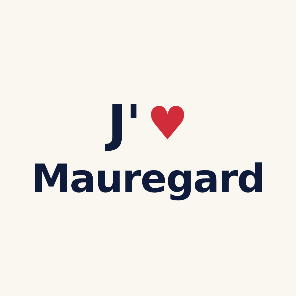 Tasse personnalisée Mauregard — design J'aime Mauregard