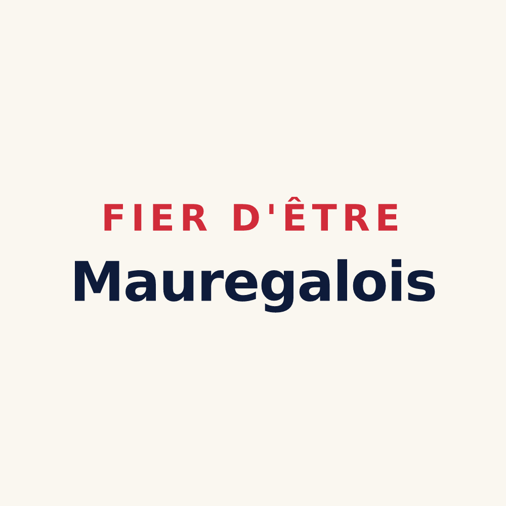 Tasse « Fier d'être Mauregalois » — design pour Mauregard