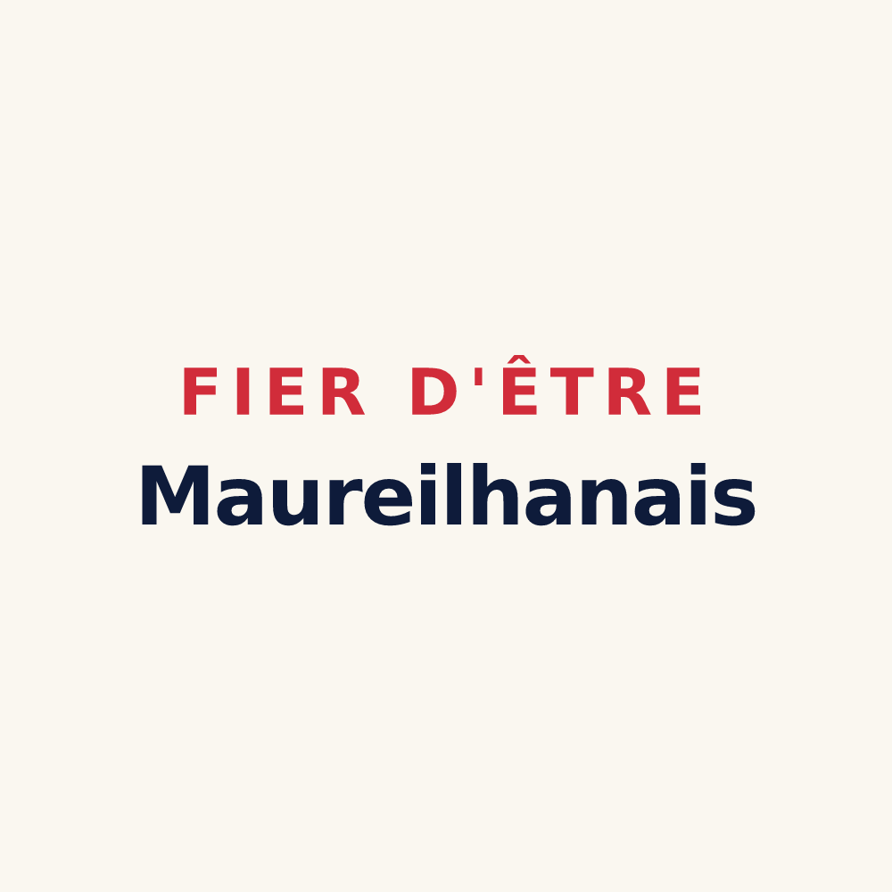 Tasse « Fier d'être Maureilhanais » — design pour Maureilhan
