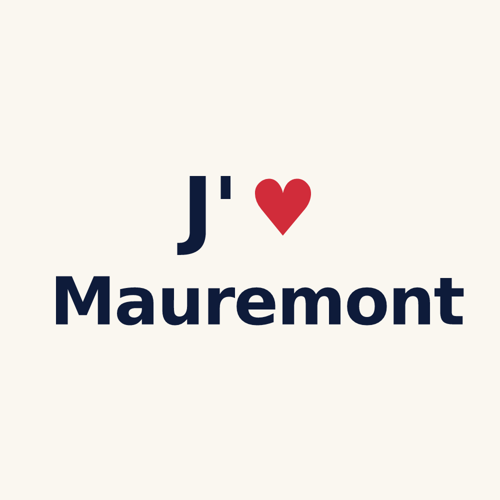 Tasse personnalisée Mauremont — design J'aime Mauremont