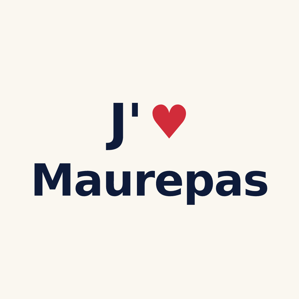Tasse personnalisée Maurepas — design J'aime Maurepas