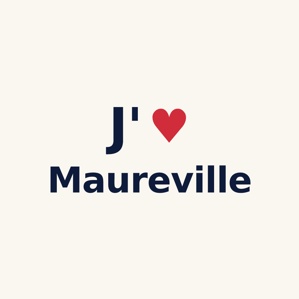 Tasse personnalisée Maureville — design J'aime Maureville