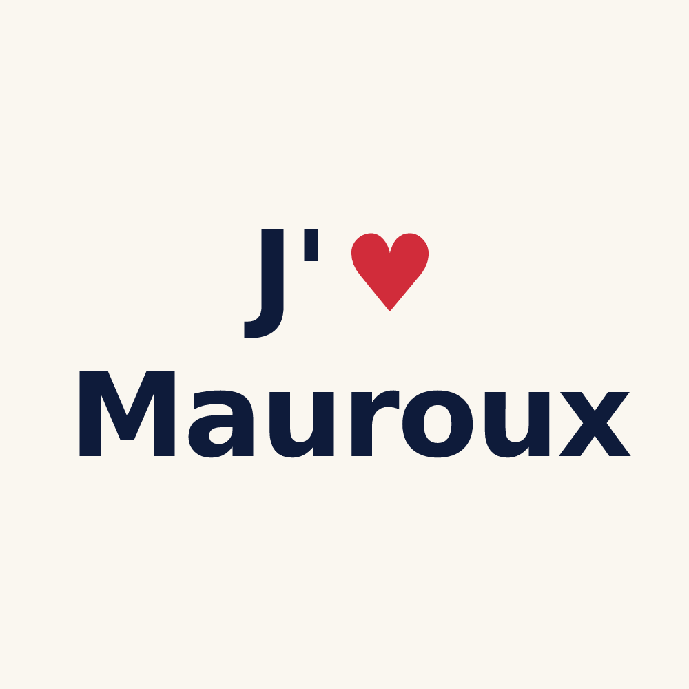 Tasse personnalisée Mauroux — design J'aime Mauroux