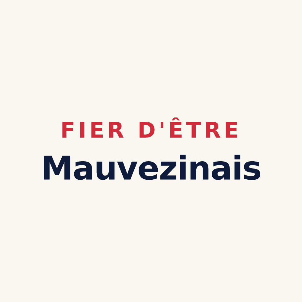 Tasse « Fier d'être Mauvezinais » — design pour Mauvezin