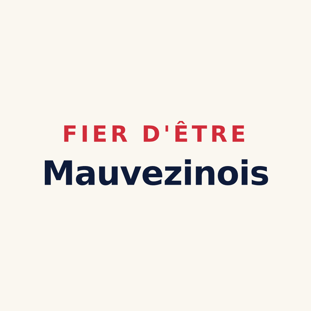 Tasse « Fier d'être Mauvezinois » — design pour Mauvezin