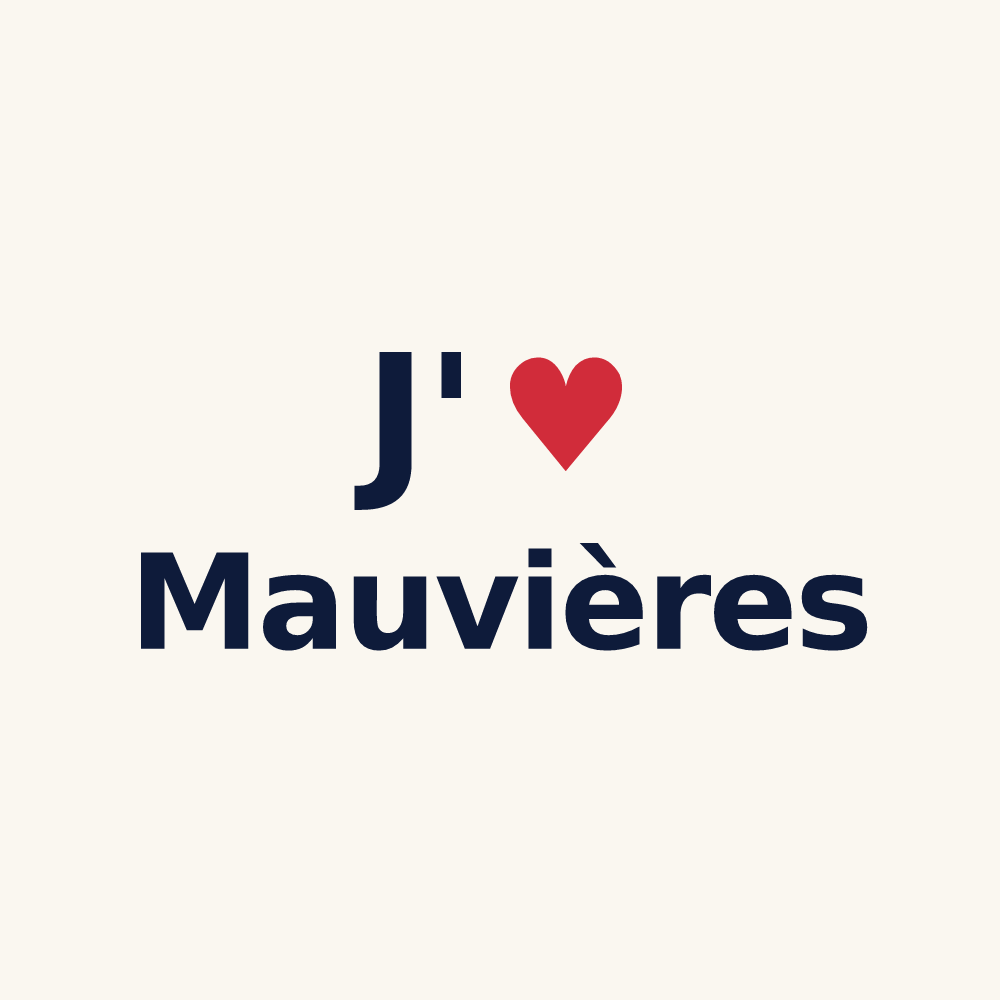 Tasse personnalisée Mauvières — design J'aime Mauvières