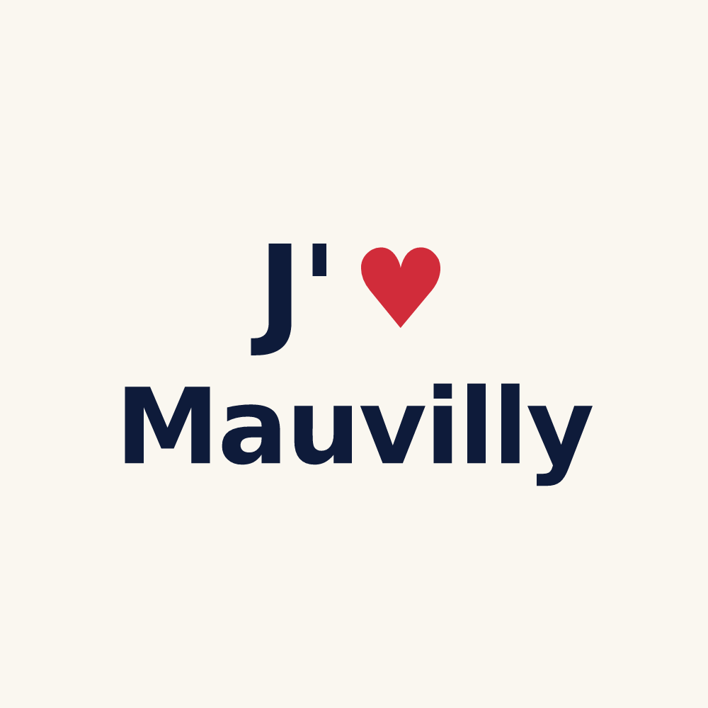 Tasse personnalisée Mauvilly — design J'aime Mauvilly