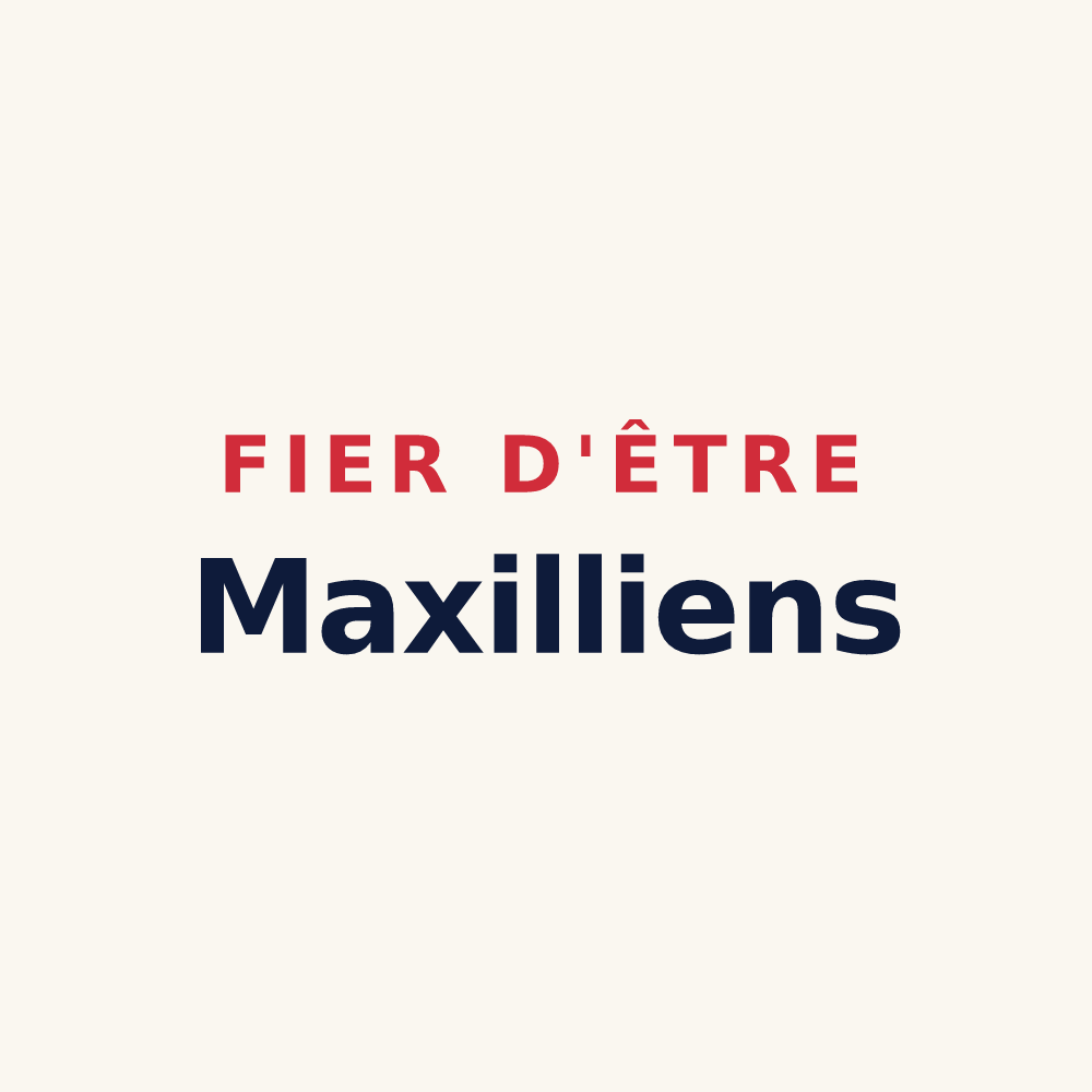 Tasse « Fier d'être Maxilliens » — design pour Maxilly-sur-Léman