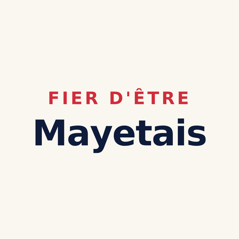 Tasse « Fier d'être Mayetais » — design pour Mayet
