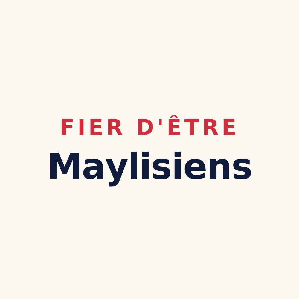 Tasse « Fier d'être Maylisiens » — design pour Maylis
