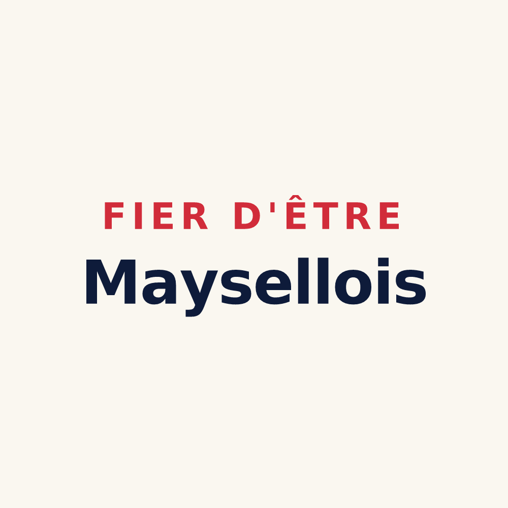 Tasse « Fier d'être Maysellois » — design pour Maysel