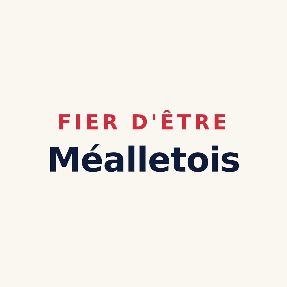 Tasse « Fier d'être Méalletois » — design pour Méallet