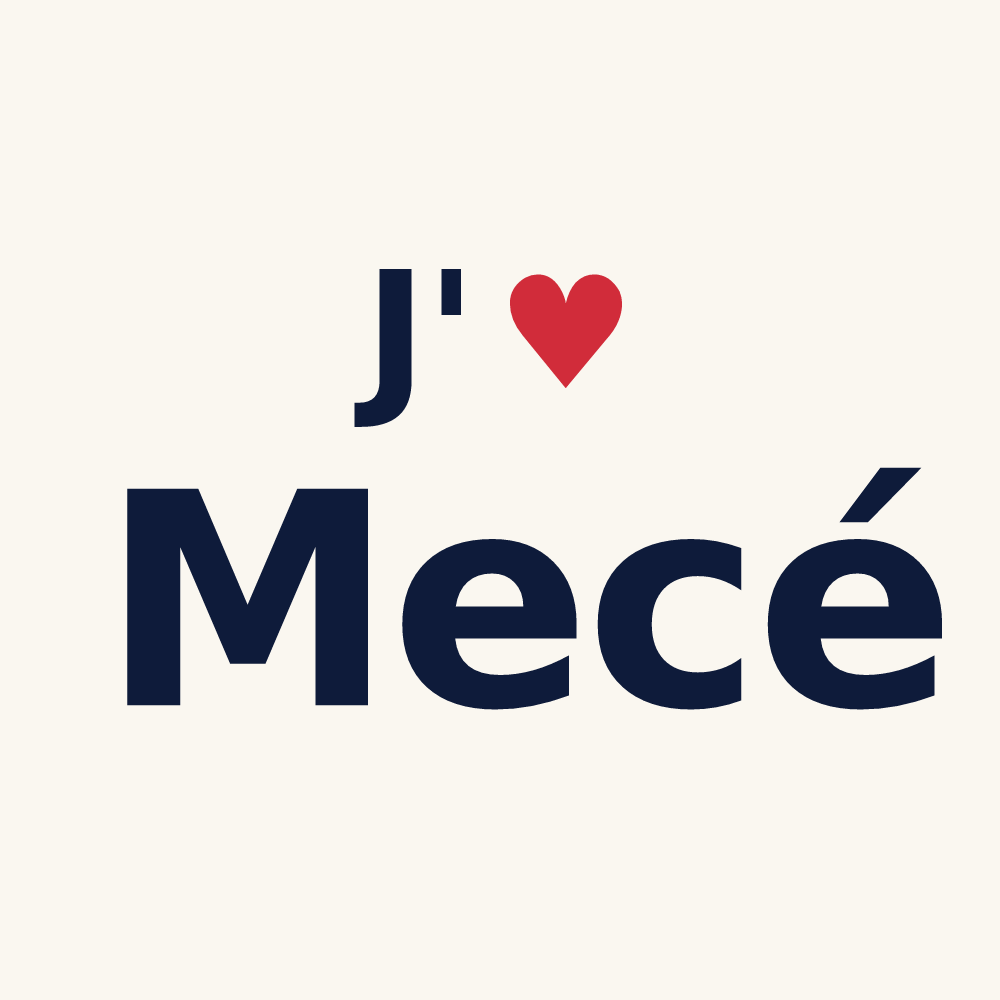 Tasse personnalisée Mecé — design J'aime Mecé