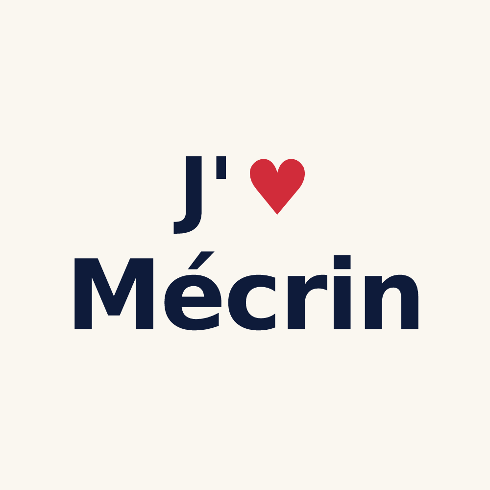 Tasse personnalisée Mécrin — design J'aime Mécrin