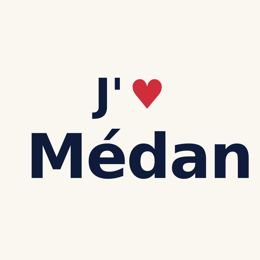 Tasse personnalisée Médan — design J'aime Médan