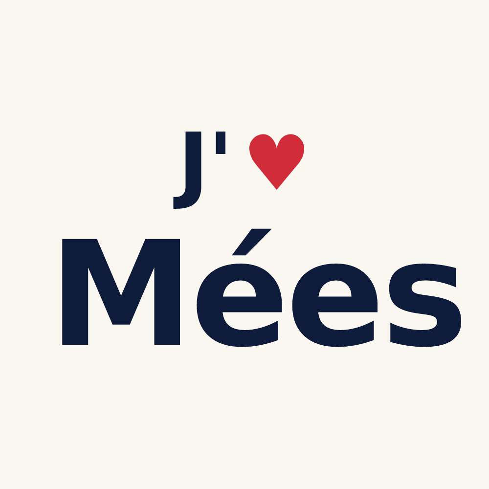 Tasse personnalisée Mées — design J'aime Mées