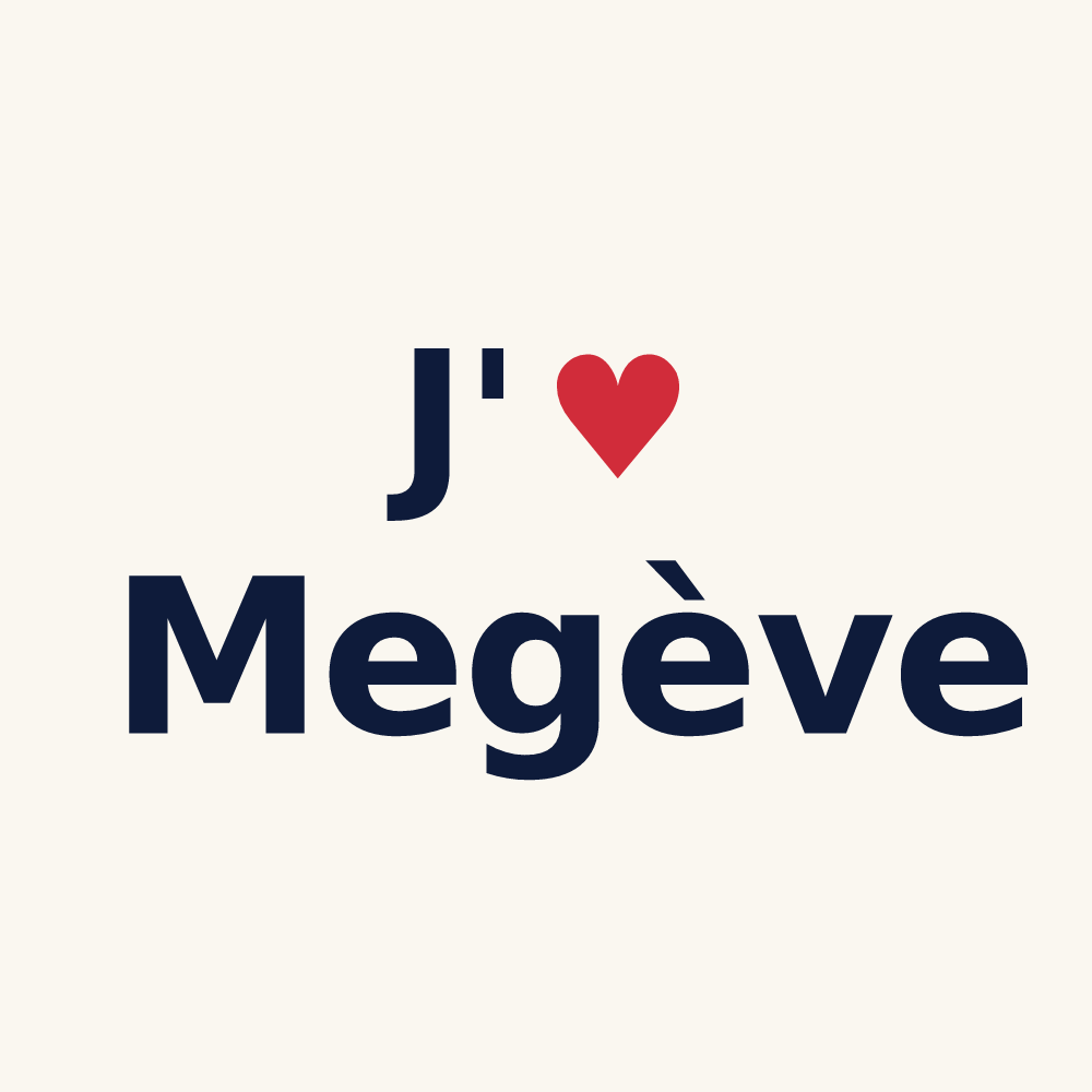 Tasse personnalisée Megève — design J'aime Megève