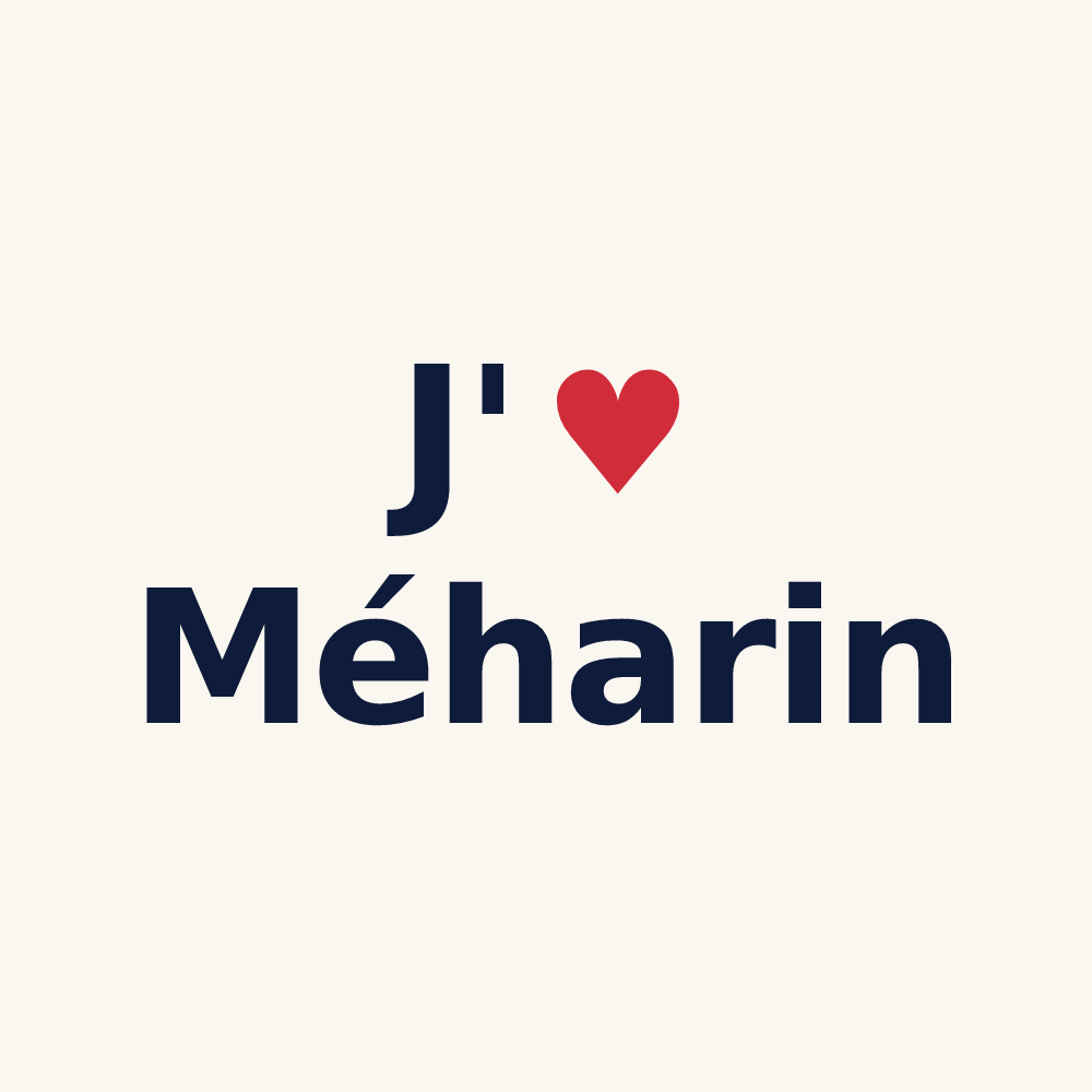 Tasse personnalisée Méharin — design J'aime Méharin