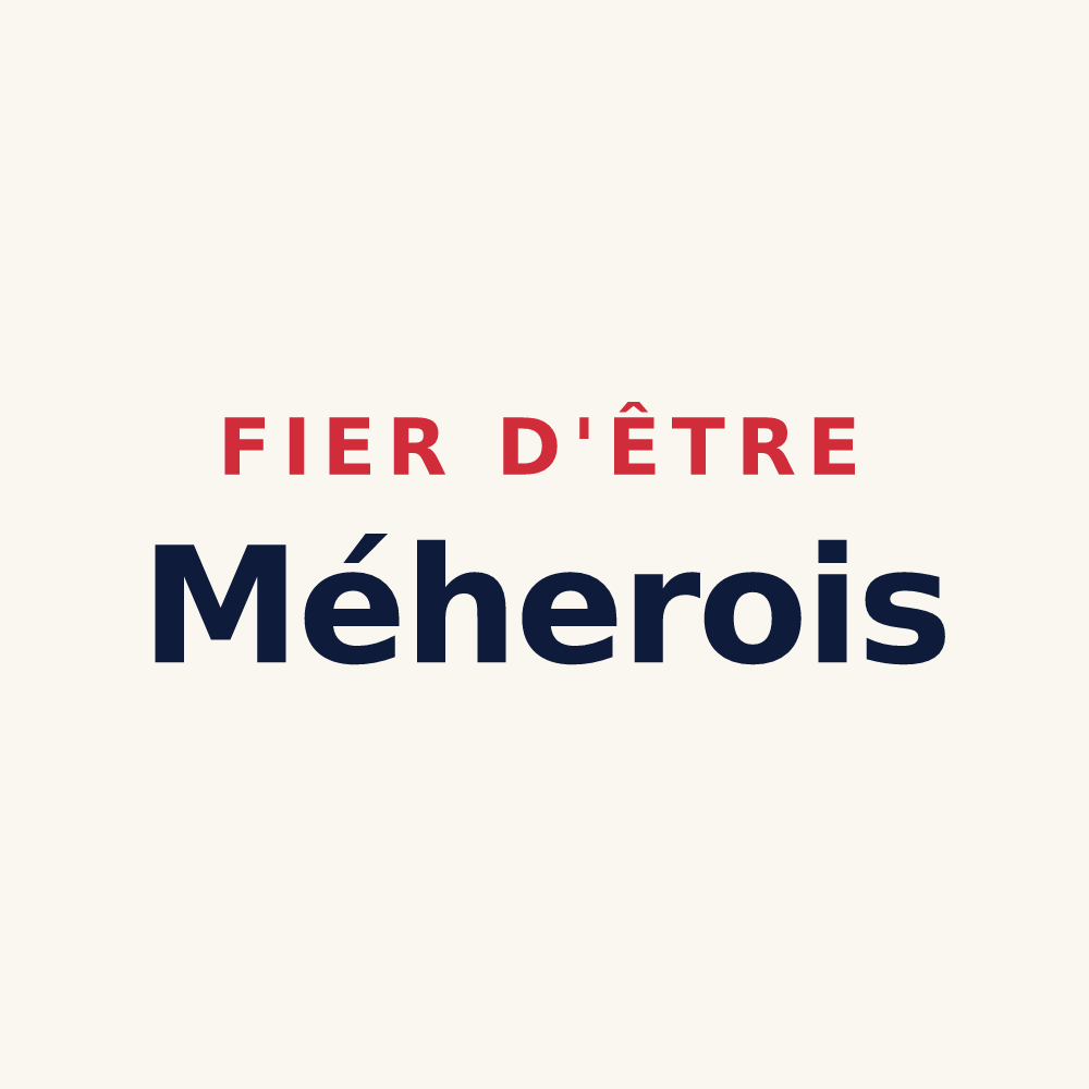 Tasse « Fier d'être Méherois » — design pour Méhers