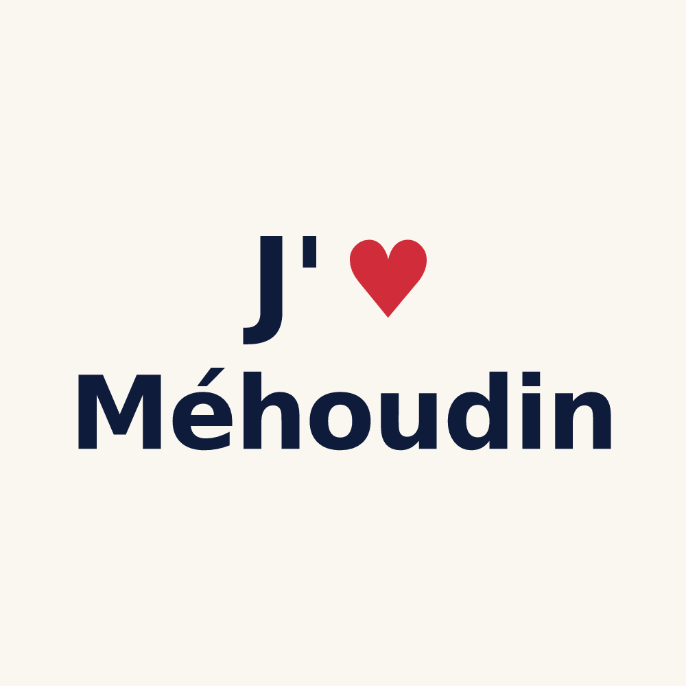 Tasse personnalisée Méhoudin — design J'aime Méhoudin