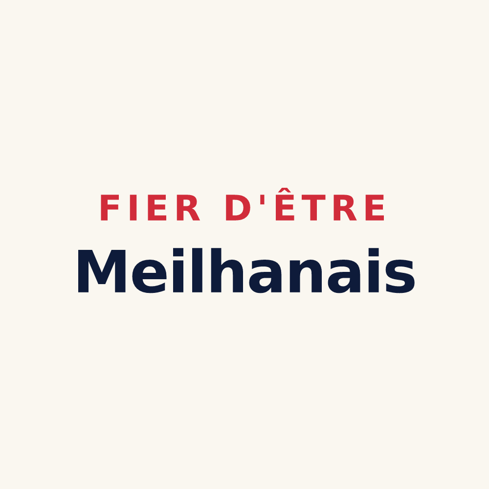 Tasse « Fier d'être Meilhanais » — design pour Meilhan