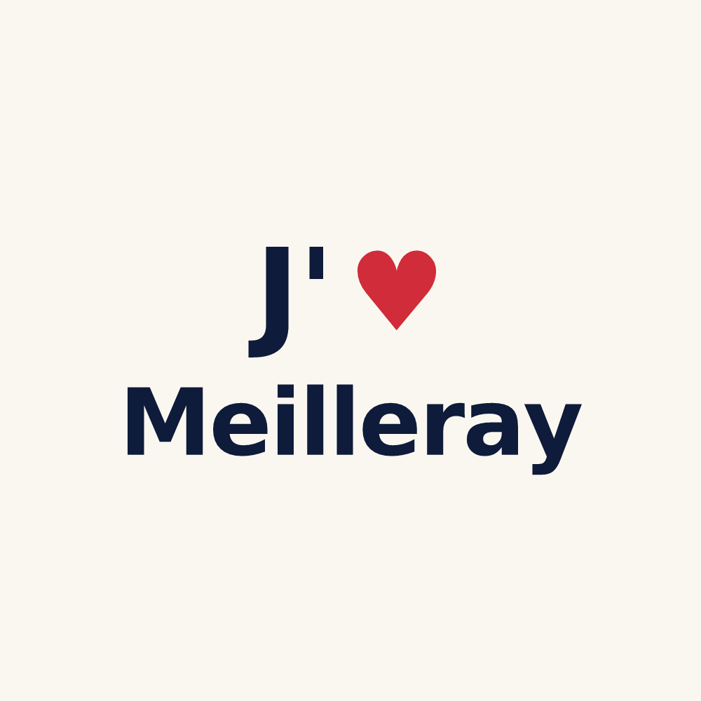 Tasse personnalisée Meilleray — design J'aime Meilleray