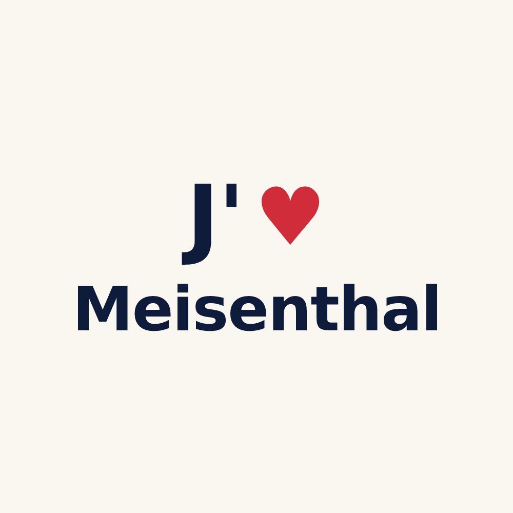 Tasse personnalisée Meisenthal — design J'aime Meisenthal