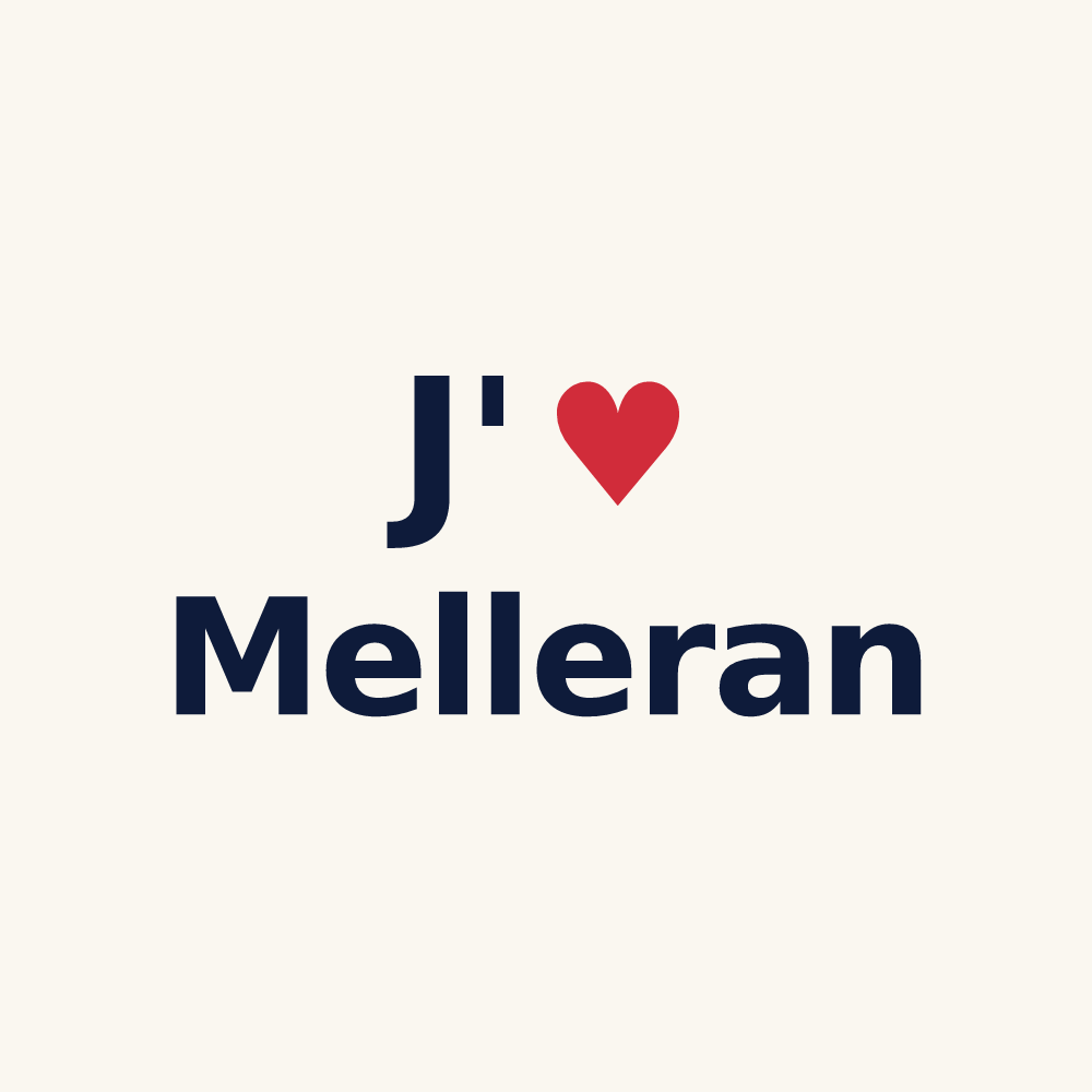 Tasse personnalisée Melleran — design J'aime Melleran