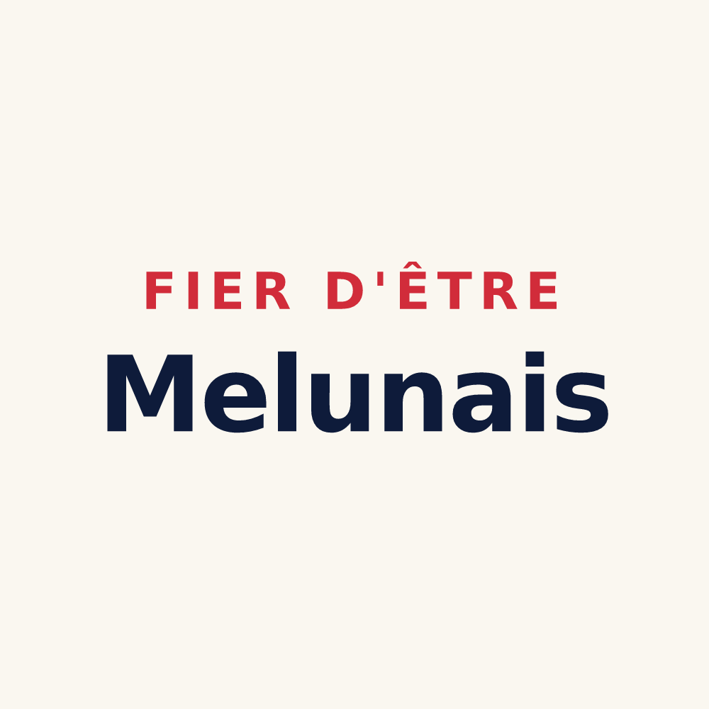 Tasse « Fier d'être Melunais » — design pour Melun