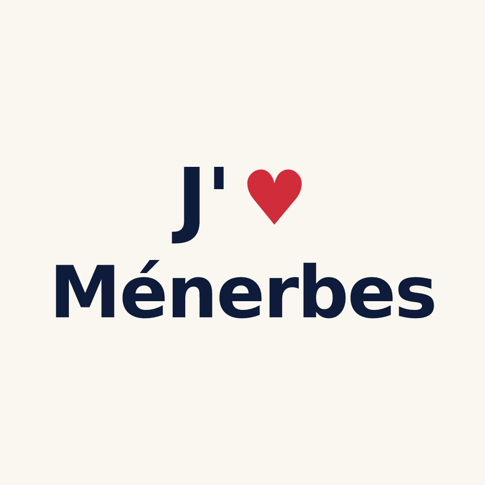 Tasse personnalisée Ménerbes — design J'aime Ménerbes