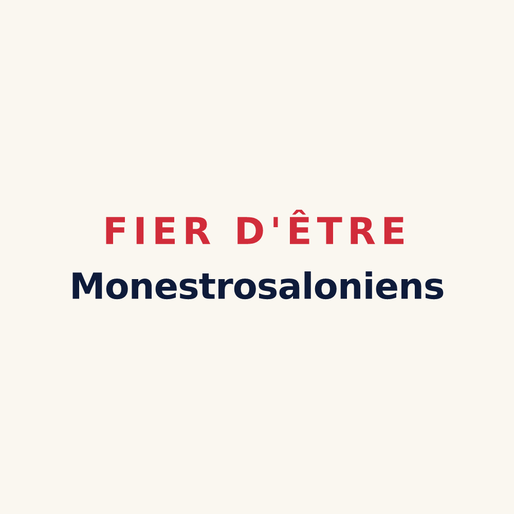 Tasse « Fier d'être Monestrosaloniens » — design pour Menetou-Salon