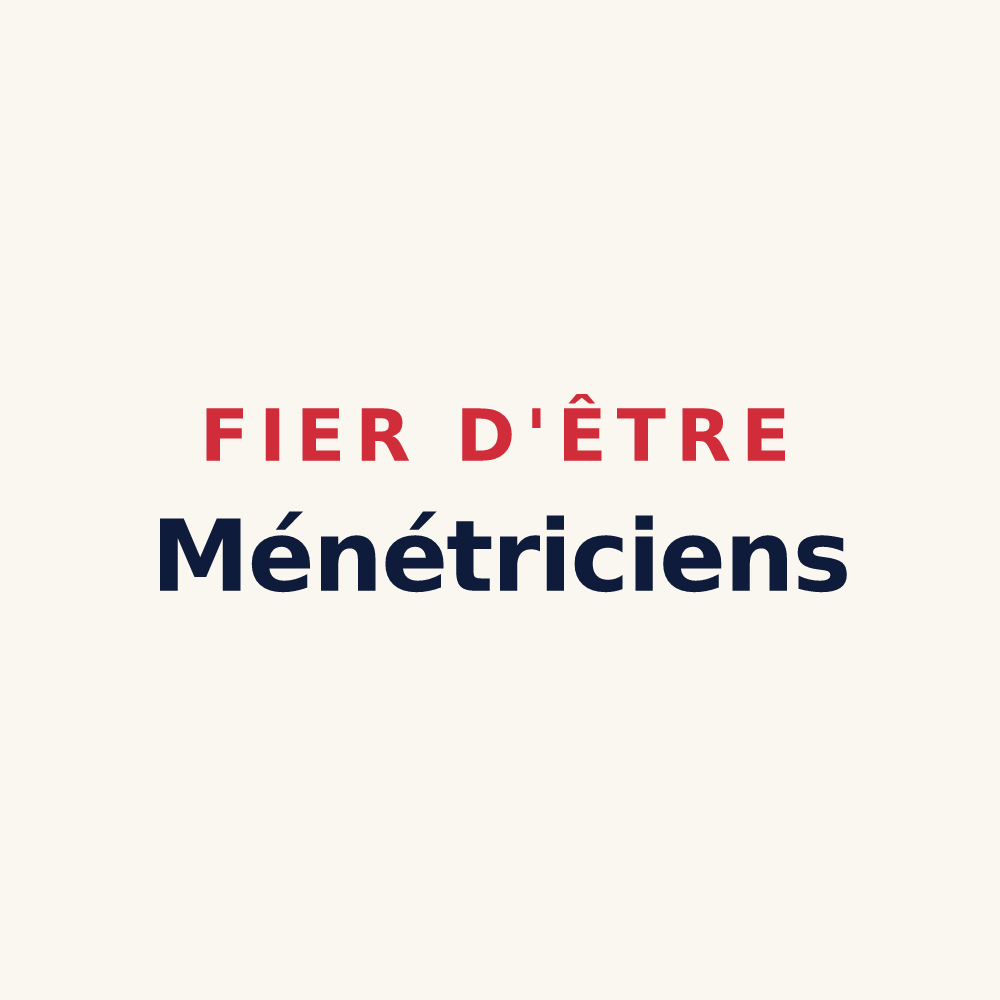 Tasse « Fier d'être Ménétriciens » — design pour Menétru-le-Vignoble