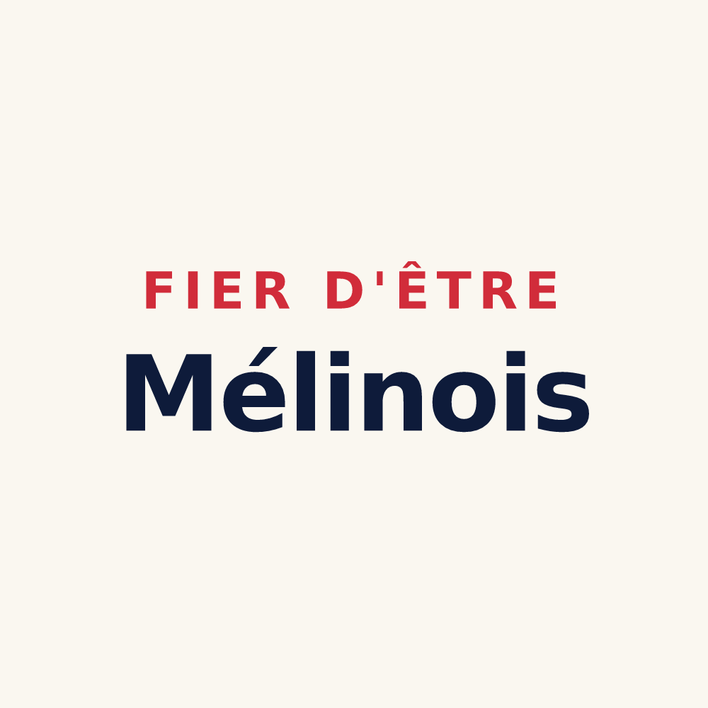 Tasse « Fier d'être Mélinois » — design pour Ménil-aux-Bois