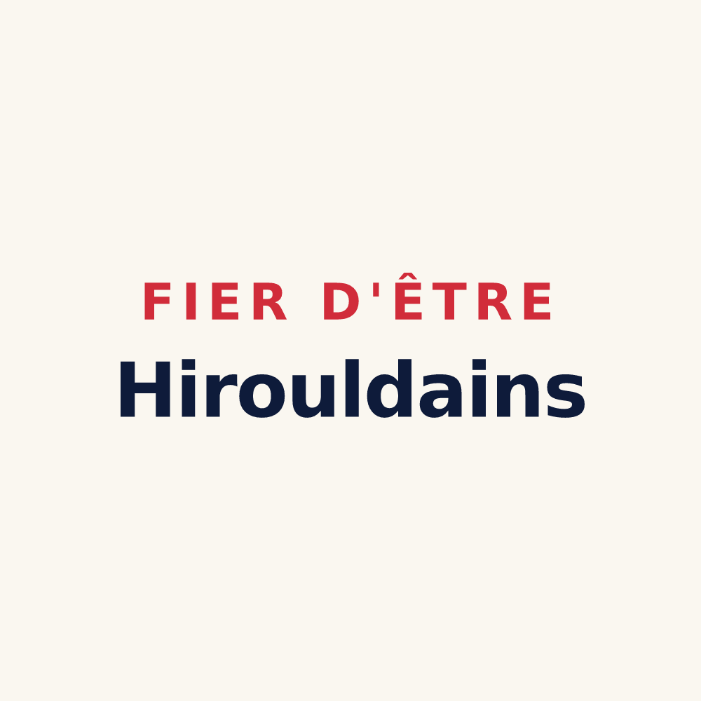 Tasse « Fier d'être Hirouldains » — design pour Ménil-Erreux