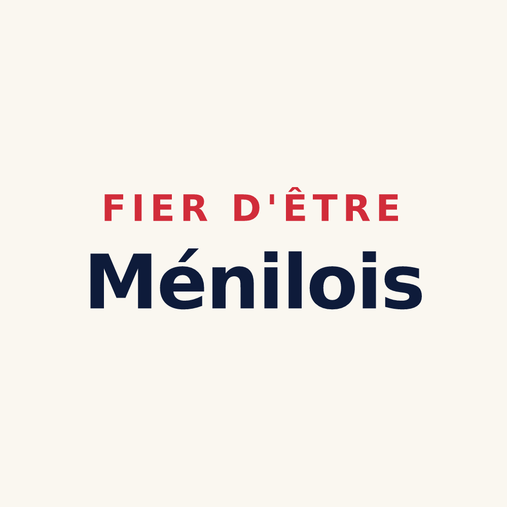 Tasse « Fier d'être Ménilois » — design pour Ménil-la-Tour