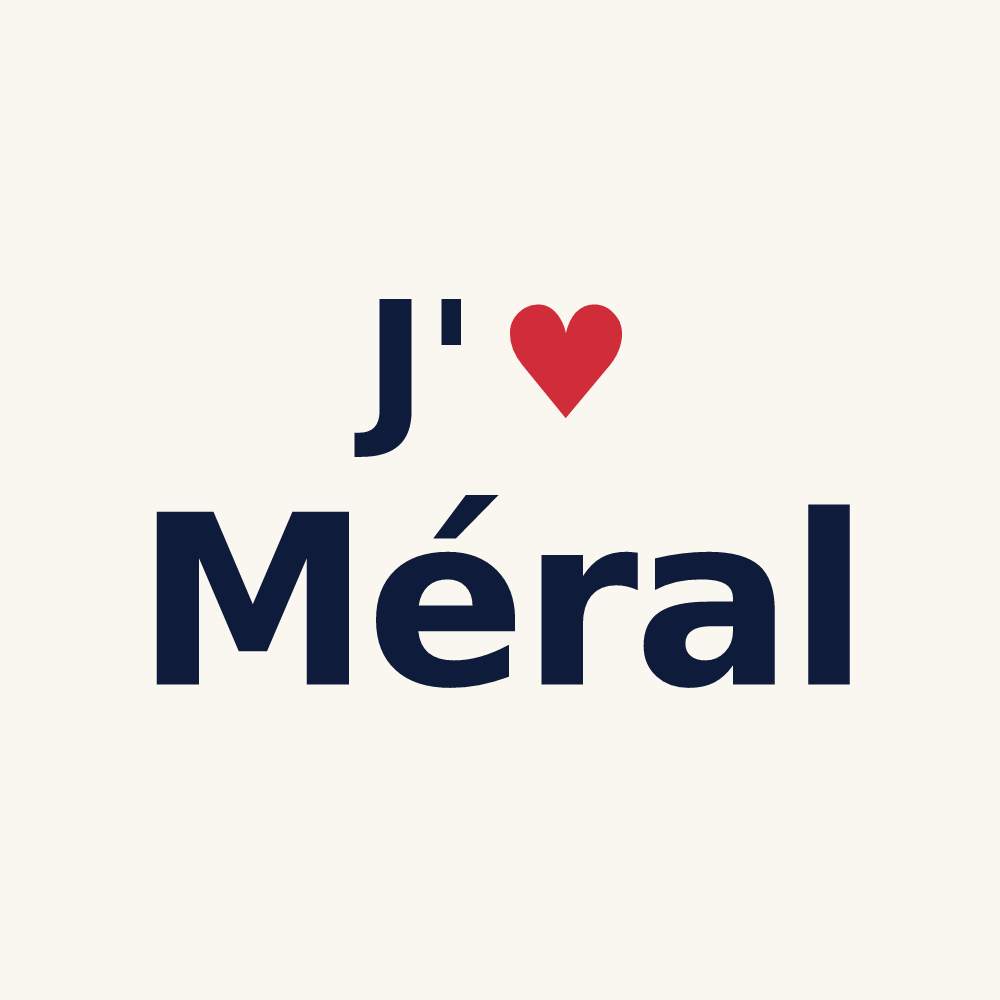 Tasse personnalisée Méral — design J'aime Méral