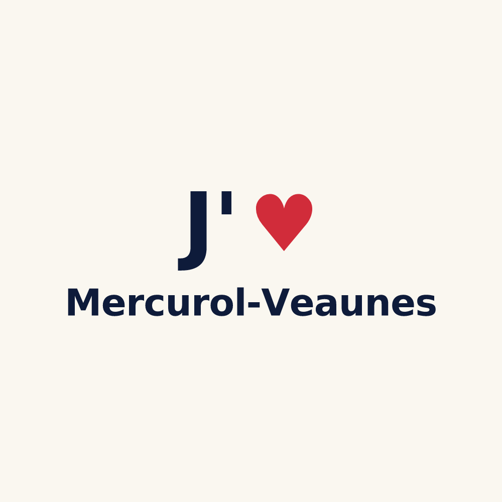 Tasse personnalisée Mercurol-Veaunes — design J'aime Mercurol-Veaunes