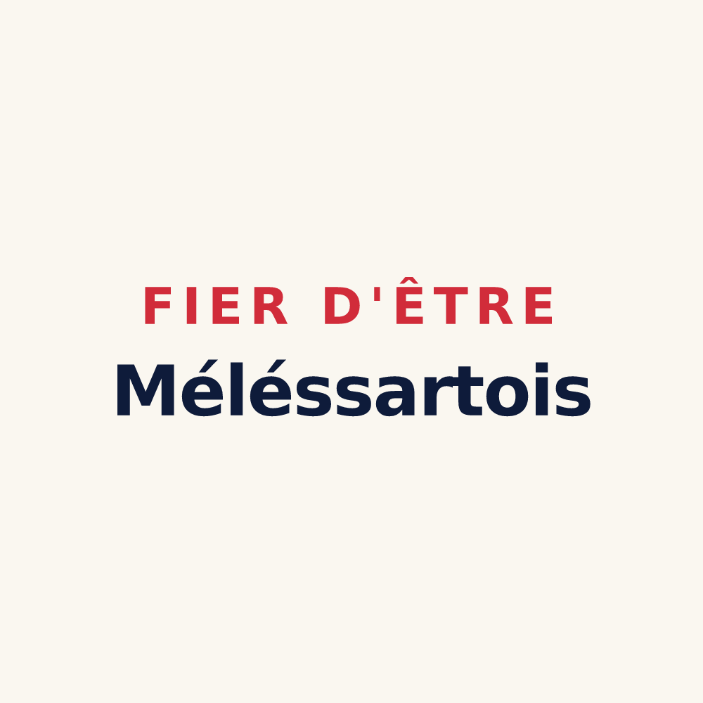 Tasse « Fier d'être Méléssartois » — design pour Mérélessart