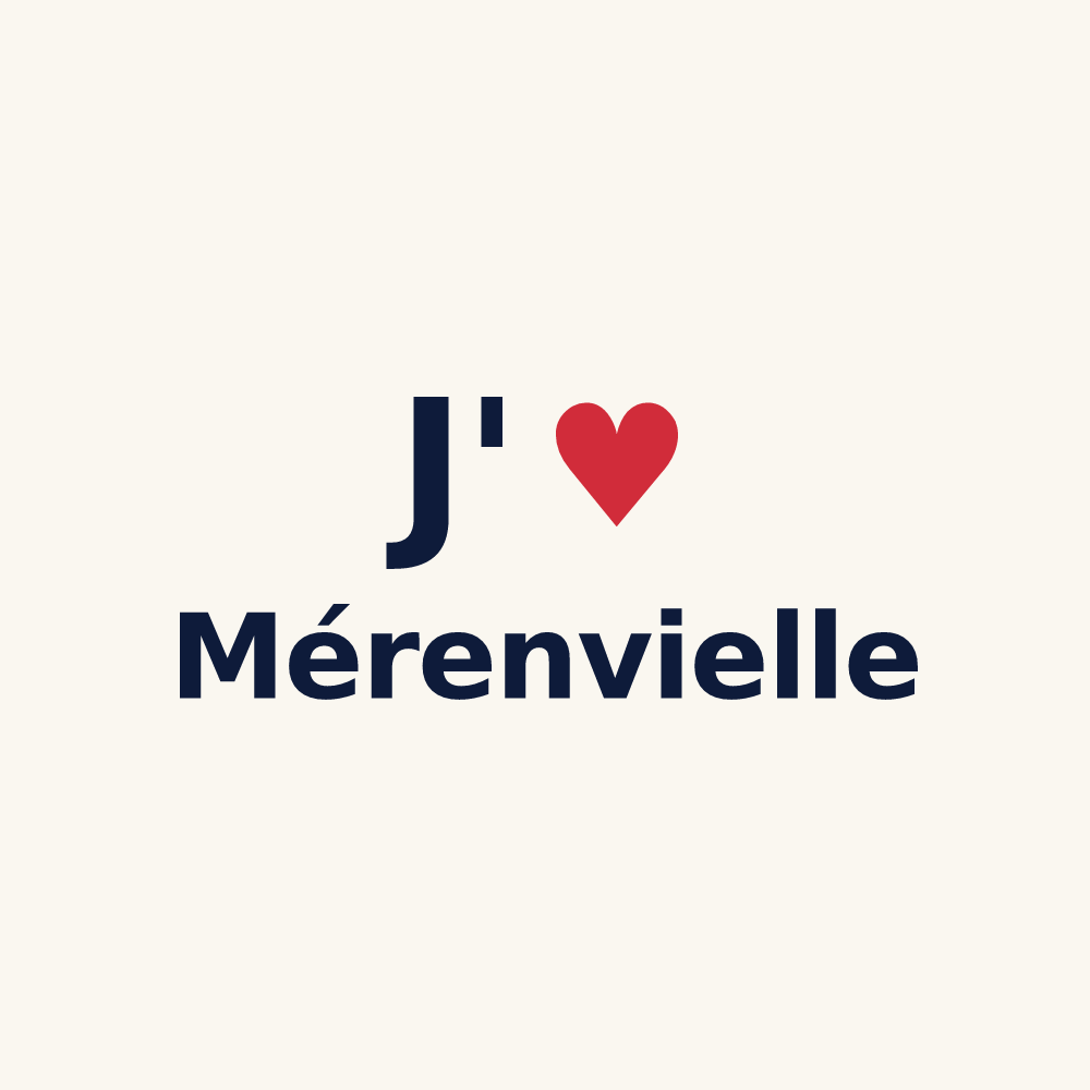 Tasse personnalisée Mérenvielle — design J'aime Mérenvielle