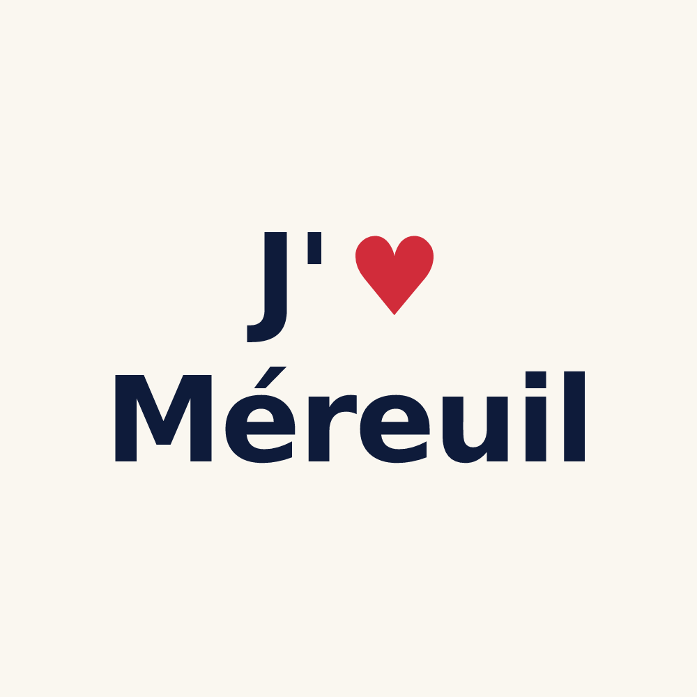 Tasse personnalisée Méreuil — design J'aime Méreuil
