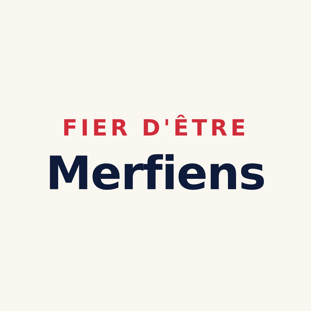 Tasse « Fier d'être Merfiens » — design pour Merfy